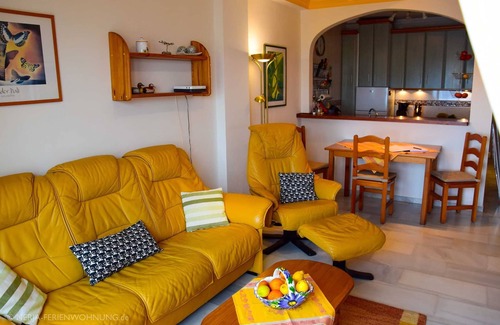 Nerja Apartment | Apartment 2E front row, Air Condition, WLAN, Balcony sea view, Playa Burriana