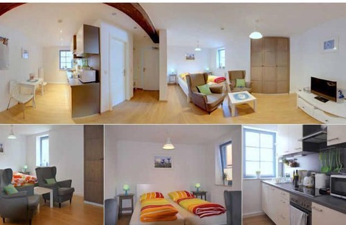 Erfurt Old Town Apartment | Apartment 7 Sunflower/3 system. OG DG - apartments in the house to golden Schaar