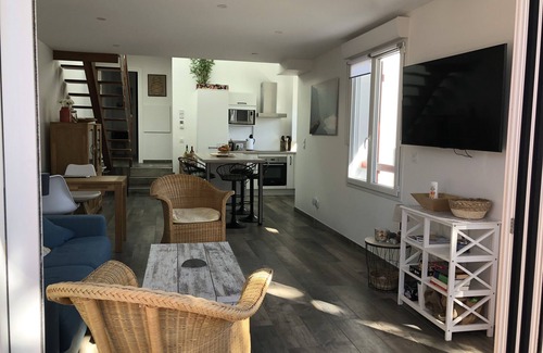 Soorts-Hossegor Apartment | Apartment 70m, all on foot, 2 large bedrooms, sleeps 4 (possible 6)