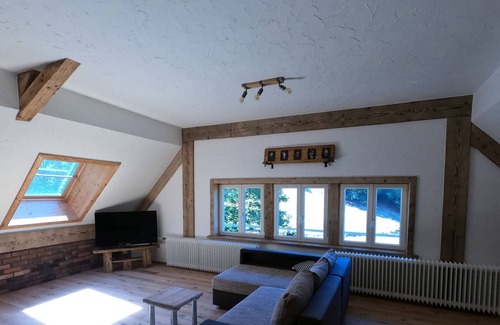 Guetenbach Apartment | Apartment, about 100 square meters with 2 bedrooms and living room/bedroom and terrace for a maximum of 6 people