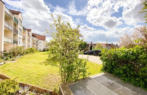 Wahren Apartment | Apartment am Auensee mit großer Terrasse & Privat-Parkplatz