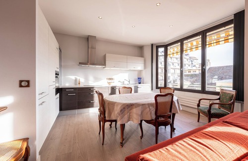 Annecy Old Town Apartment | Apartment 'Annecy - Le 10' with Balcony, Wi-Fi and Air Conditioning