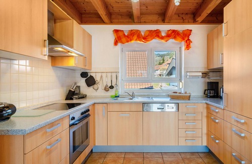 Stockach Apartment | Apartment 'Apfelschnitz' with Shared Garden, Balcony and Wi-Fi