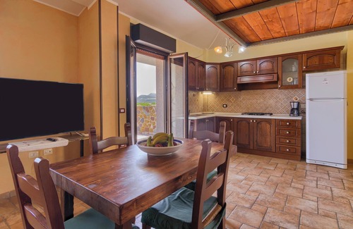Gonnesa Apartment | Apartment "Appartamento Panorama" with A/C, Garden & Terrace; Pet Friendly