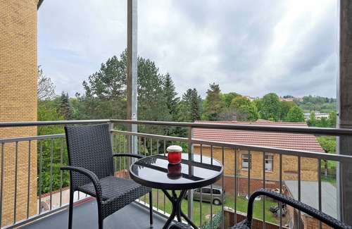 Plauen Apartment | Apartment 'Appartmenthaus - Wohnung C' with Balcony and Wi-Fi