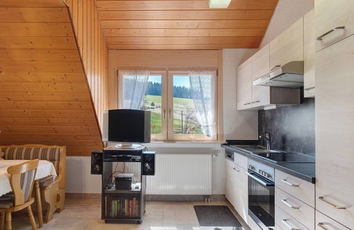 Sankt Georgen im Schwarzwald Apartment | Apartment 'Armbruster' with Shared Terrace, Shared Garden and Wi-Fi