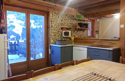 Beaufort Apartment | Apartment at Chalet Le Cordé in Beaufort, Savoie. Dominant view