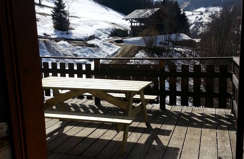 Beaufort Apartment | Apartment at Chalet Le Cordé in Beaufort, Savoie. Dominant view