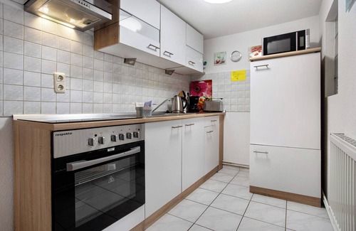 Wiek Apartment | Apartment 'Bäckerhus - Ferienwohnung 2' with Private Terrace, Shared Garden and Wi-Fi