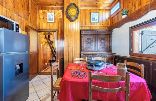 Albiez-le-Vieux Apartment | Apartment 'Balcon' with Mountain View
