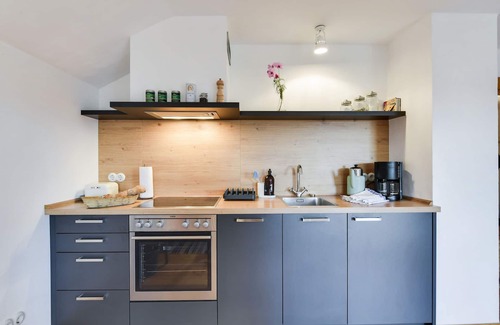 Uebersee Apartment | Apartment 'Bergfex Alte Gendarmerie Übersee' with Mountain View, Shared Garden and Wi-Fi