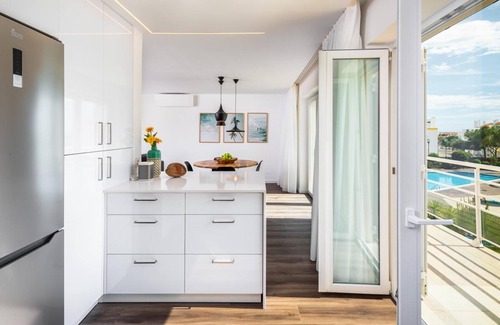 Conceicao e Cabanas de Tavira Apartment | Apartment 'Cabanas Beach House - Pool View' with Private Pool and Air Conditioning