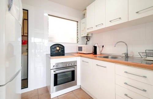 Cabrera de Mar Apartment | "Apartment Cabrera Burriac" near Beach with Balcony & Wi-Fi
