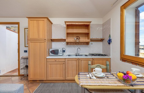 San Teodoro Apartment | Apartment "Cala Brandinchi" with Sea View, Private Terrace and Shared Pool