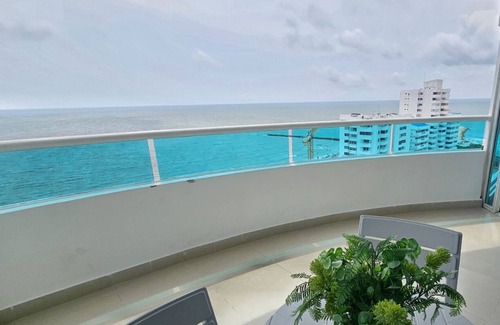 Bocachica Apartment | Apartment with beautiful sea view on the 15th floor by Parceros Group