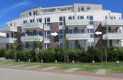Wurster Nordseekuste Apartment | Apartment "de Roggenbloom", 200 m to the sea, max. 4 persons, swimming pool (neighboring house)