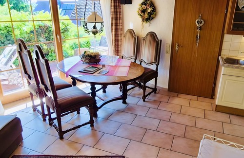 Sasbachwalden Apartment | Apartment 'Dompfaff' with Mountain View, Private Terrace and Wi-Fi