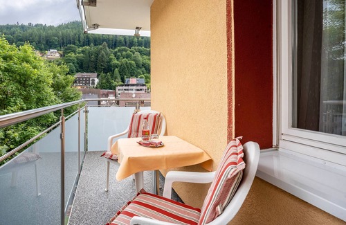 Bad Wildbad Apartment | Apartment 'Doppelzimmer' with Shared Garden and Wi-Fi
