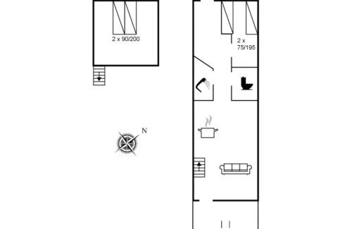 Brovst Apartment | Apartment Edisa - 50m from the sea by Interhome
