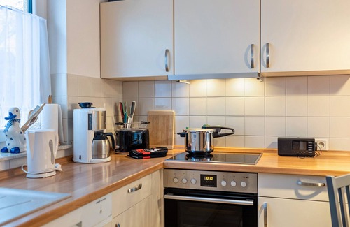 Magdeburg Apartment | Apartment 'Elbidyll' with Private Terrace, Private Garden and Wi-Fi