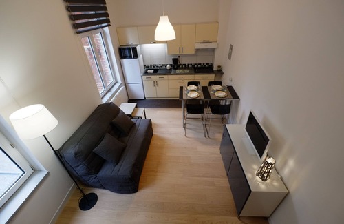 Wazemmes Apartment | Apartment-Ensuite with Bath-Courtyard view
