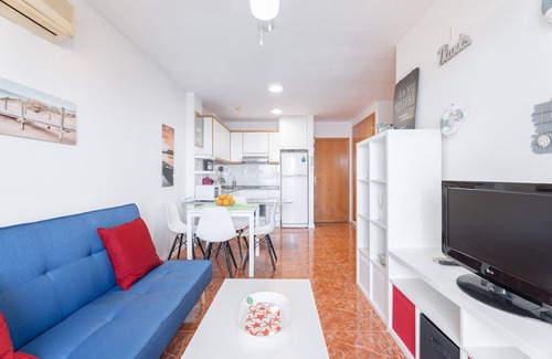 Canet de Berenguer Apartment | Apartment 'Playa Canet' with Sea View, Private Terrace and Air Conditioning