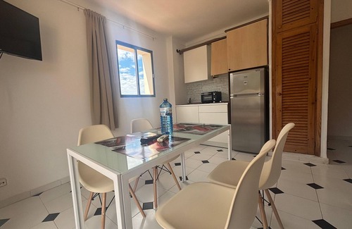 Portinatx Apartment | Apartment In A Hotel 'Apartamento Doble' with Shared Pool