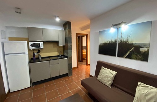 El Palmar House | Apartment for 4 people with private garden and barbecue near the beach