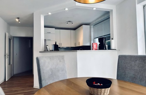 Nordhorn Apartment | Apartment Euregio II - Terrace & close to the clinic