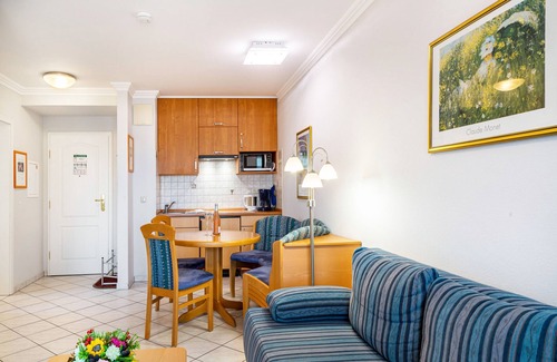 Bad Fuessing Apartment | Apartment 'Europa' with Shared Garden, Balcony and Wi-Fi