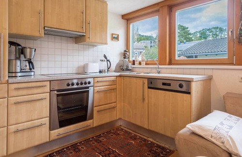 Grossdorf Apartment | Apartment 'Försterhaus Wohnung Dachgeschoss' with Mountain View, Shared Garden and Wi-Fi