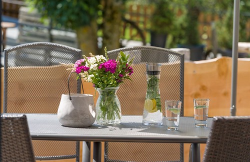 Schollach Apartment | Apartment 'Felsenstüble' with Private Terrace, Shared Garden and Wi-Fi