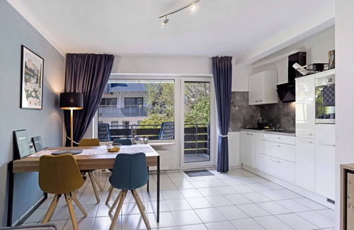Stryck Apartment | Apartment 'Ferienwohnung Schanze Willingen' with Shared Garden, Balcony and Wi-Fi