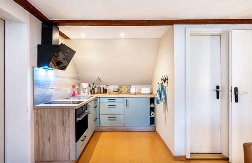 Nordstrand Apartment | Apartment 'Ferienwohnung Nis Puk' with Private Terrace, Shared Garden and Wi-Fi