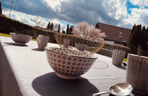 Stockach Apartment | Apartment Ferienwohnung 'Seeriwa' with Panorama View, Private Terrace and Wi-Fi