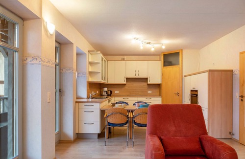 Netze Apartment | Apartment 'Ferienwohnung Hof Schäfer' with Balcony and Wi-Fi