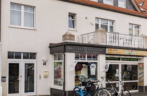 Norderney Apartment | Apartment for 3 people, with balcony in the heart of the city