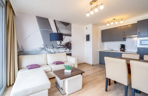 Bray-Dunes House | Apartment for 6 people with balcony and sea view