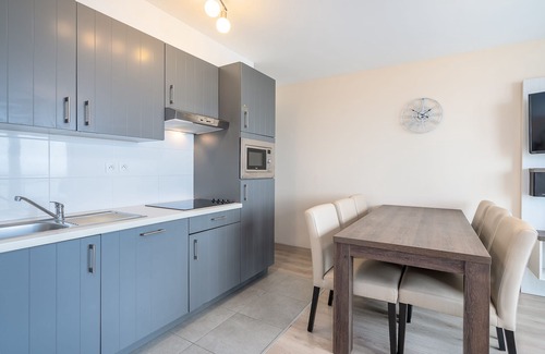 Bray-Dunes House | Apartment for 6 people with balcony and sea view