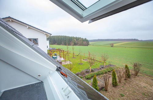 Burtenbach Apartment | Apartment Haus Maria Waldblick Hühnernest 20 sqm with single kitchen, near Legoland