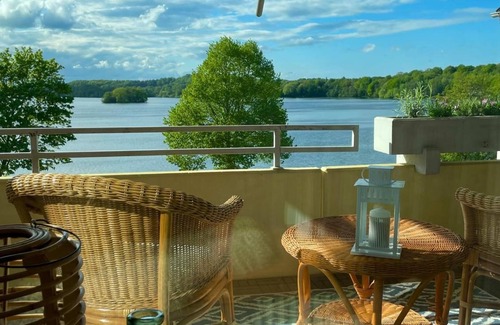 Malente Apartment | Apartment 'Heimathafen' with Lake View, Balcony and Wi-Fi