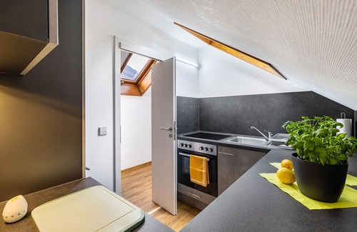 Bad Urach Apartment | Apartment 'Hohenurach' with Mountain View, Shared Terrace and Wi-Fi