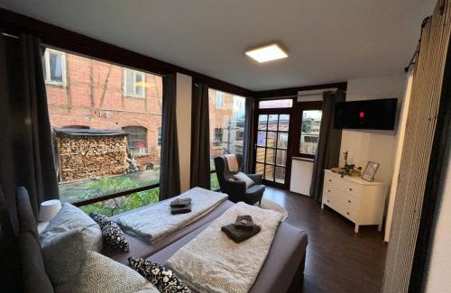 Jena Apartment | Apartment Humboldt 3 Schlafzimmer,Wifi, Netflix Parken, Terrasse, klimatisiert, nähe Zentrum