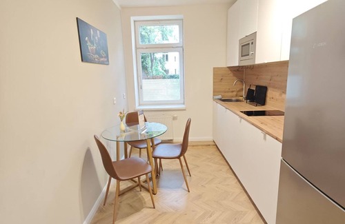 Volkmarsdorf Apartment | Apartment im Erdgeschoss - Zollikof Aparts - Sauna & Studio Apartments