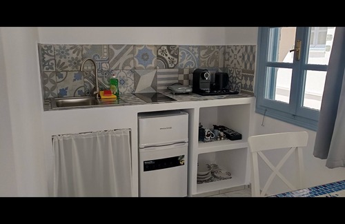 Grikos House | Apartment In A Hotel 'Pico Bello Patmos 22' with Mountain View, Wi-Fi and Air Conditioning