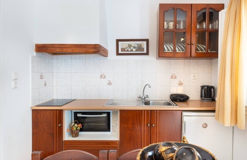 Agios Prokopios Apartment | Apartment In A Hotel 'Sun Rock Boutique - Villa Begonia' with Private Terrace and Air Conditioning