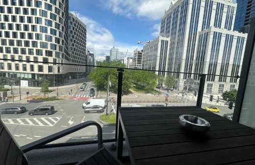 Rogier Apartment | Apartment in Brussels City with Beautiful View
