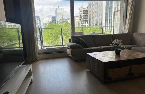 Rogier Apartment | Apartment in Brussels City with Beautiful View