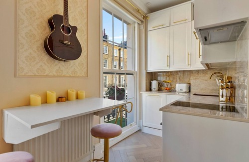 Bryanston and Dorset Square Apartment | Apartment in Marylebone with Jacuzzi Bath