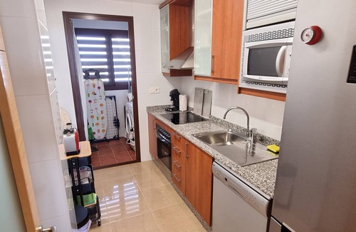 Vera Apartment | Apartment in Pueblo Salinas de Vera Playa, WIFI, terrace overlooking the pool